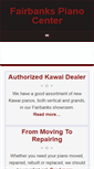 Mobile Screenshot of fairbankspianocenter.com